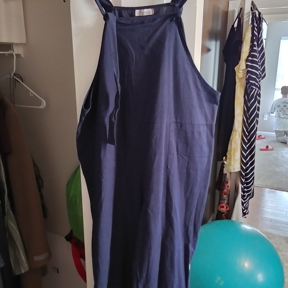 Linen Overalls